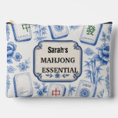 Persoonlijke Mahjong Accessoiretas – Aangepaste Bl Etui (Voorkant)