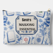 Persoonlijke Mahjong Accessoiretas – Aangepaste Bl Etui (Achterkant)