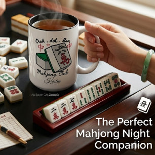 Persoonlijke Mahjong Club Twee-Tons Tweekleurige Koffiemok