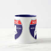 Persoonlijke Maine ME 200 Jubileum bicentennial Mok (Midden)