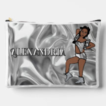 Persoonlijke Majorette Danser Vloeibaar Zilver #1