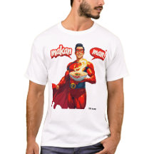 Persoonlijke Makan Man - Singapore Unisex T-shirt