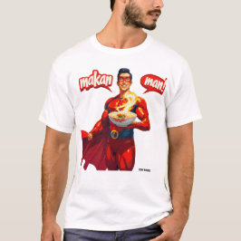 Persoonlijke Makan Man - Singapore Unisex T-shirt