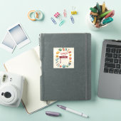 Persoonlijke Malle Lunch Checklist voor Kinderen Sticker (iPad Cover)