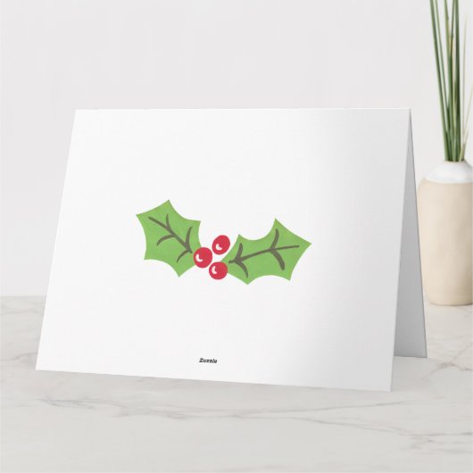 Persoonlijke Malse Kerst Gingerbread Man Kaart (Achterkant)