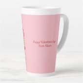 Persoonlijke Malse Milkshake Valentijn Latte Mok (Rechterhoek)