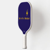 Persoonlijke Mama Bestuurt De Baan Pickleball Moed Paddle (Links)