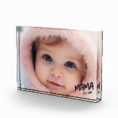Persoonlijke mama-foto aangepast jaar moeder fotoblokken (Rechts)