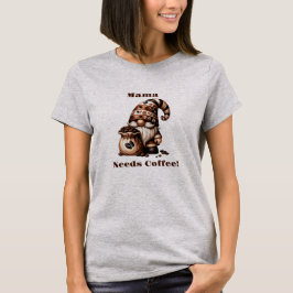 Persoonlijke Mama heeft Koffie Nodig Schattig Grap T-shirt