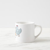 Persoonlijke Mama Kippen – Aangepaste Namen Espresso Kop (Rechts)