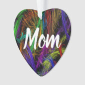 Persoonlijke mamamaansierent ornament (voorkant)