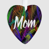 Persoonlijke mamamaansierent ornament (voorkant)