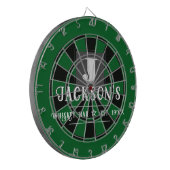Persoonlijke Man Cave Aangepaste Bar Naam Dartbord (Voorkant Links)