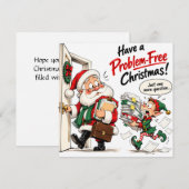 Persoonlijke Manager & Collega Kerstmis (Voorkant / Achterkant)