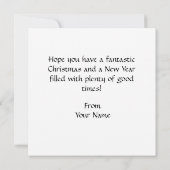 Persoonlijke Manager & Collega Kerstmis (Achterkant)