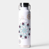 Persoonlijke mandala wonder waterfles (Voorkant)