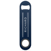 Persoonlijke Mannen cadeaus | Aangepaste naam fles Speed Flessenopener (Voorkant)