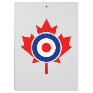 Persoonlijke Maple Leaf Roundel Mod CANADA Klembord