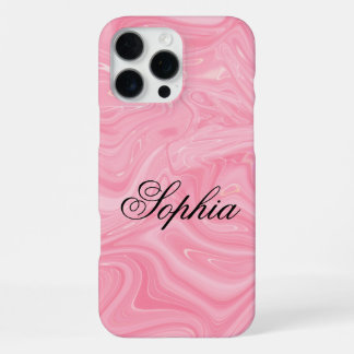 Persoonlijke Marbel iPhone 16 Pro Max Hoes Hoesje