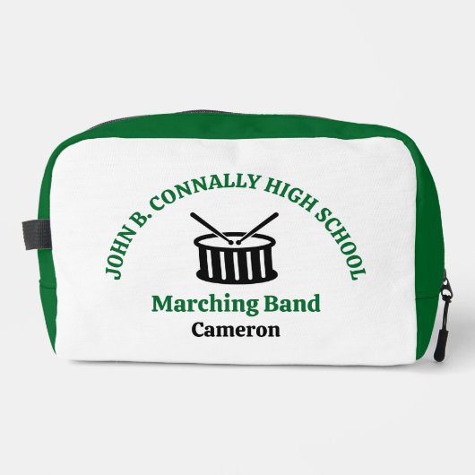 Persoonlijke Marchingband Middelbare School Toilettasje (Voorkant)