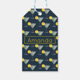 Persoonlijke Margarita Bachelorette-feestje  Cadeaulabel