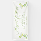 Persoonlijke Margs en Huwelijk Bruidsfeest Spandoek (Verticaal)