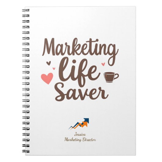 Persoonlijke Marketing Redder Notitieboek (Voorkant)