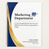 Persoonlijke Marketingsafdeling Planner (Voorkant)