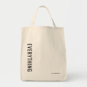 Persoonlijke Markt Tas Eenvoudig Chic Ontwerp (Voorkant)