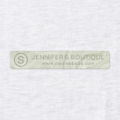 Persoonlijke marmeren kledingmaat labels (Design 1)