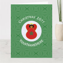 Persoonlijke Marokkaanse Kerstengel Vlag 