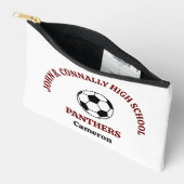 Persoonlijke Maroon Middelbare School Voetbalteam Etui (Open)