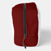 Persoonlijke Maroon Middelbare School Voetbalteam Toilettasje (Rechts)