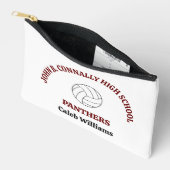 Persoonlijke Maroon Middelbare School Volleybalspe Etui (Open)
