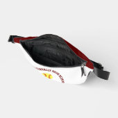 Persoonlijke Maroon Softbalspeler Middelbare Schoo Heuptasje (Open)