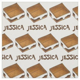 Persoonlijke Marshmallow Camp Fire S'mores Smores Stof