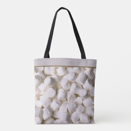 Persoonlijke Marshmallows Tote Bag (Achterkant)