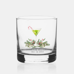 Persoonlijke Martini Candy Cane Cocktail Koppels Whisky Glas