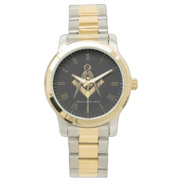 Persoonlijke Masonische Cadeaus | Vrijmetselaars B Horloge