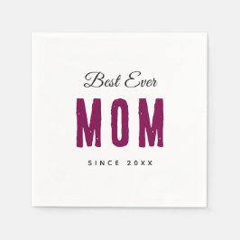 Persoonlijke massage servetten – Beste mama ooit