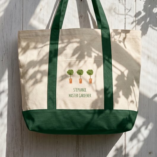 Persoonlijke Master Gardener Tote Bag