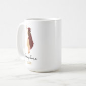 Persoonlijke Master Mok Afstudeercadeau voor Haar (Voorkant links)
