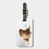 Persoonlijke Mastiff/Dog Foto Bagagelabel (Voorkant verticaal)