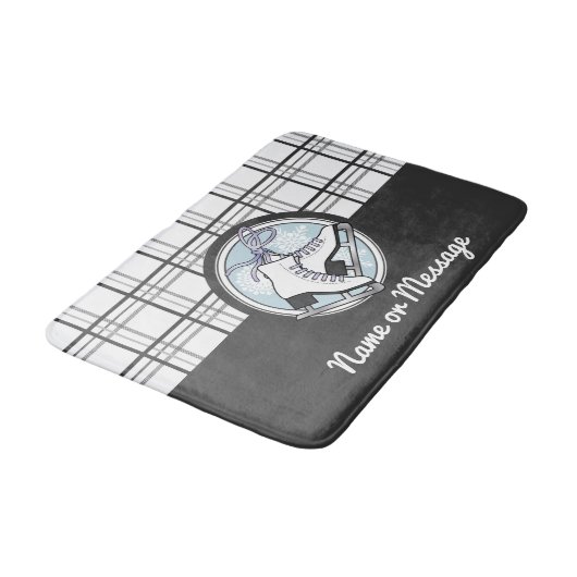 Persoonlijke matige tintelingen badmat (Gekanteld)