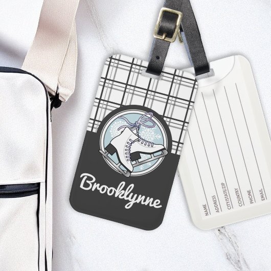 Persoonlijke matige tintelingen bagagelabel