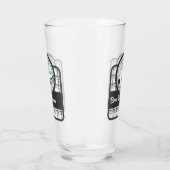 Persoonlijke matige tintelingen glas (Rechts)