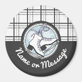 Persoonlijke matige tintelingen magneet (Voorkant)