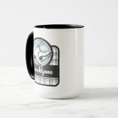 Persoonlijke matige tintelingen mok (Voorkant links)