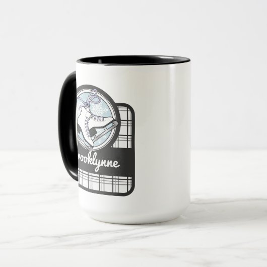 Persoonlijke matige tintelingen mok (Voorkant links)