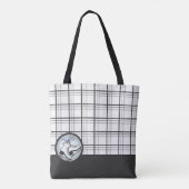 Persoonlijke matige tintelingen tote bag (Achterkant)